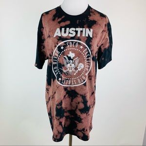 Nostalgic Rags Austin Bleached Tee Sz Large